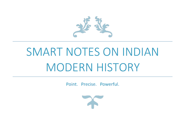 Smart Notes on Modern Indian History pdf download