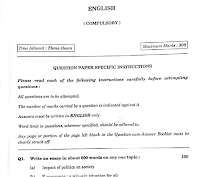 UPSC CSE Mains 2015-16 Paper-B English language pdf download