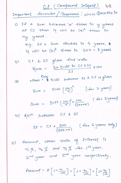 Compound Interest SSC CGL IBPS Bank PO