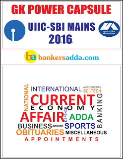 BankersAdda GA Capsule Hindi - English pdf Download for SBI, UIIC AO etc exams