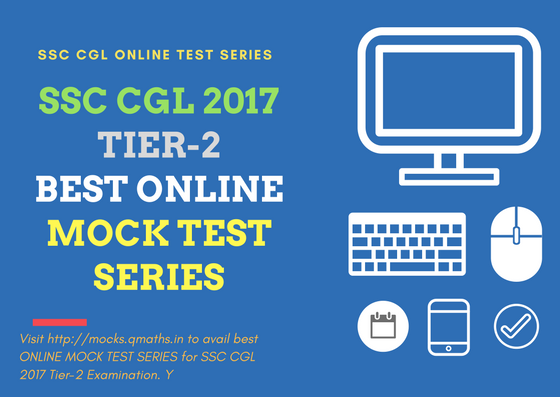 Best SSC CGL 2017 Tier 2 Online Mock Test Series