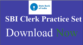 SBI Clerk 2016 Mains Practice Sets pdf Download Free
