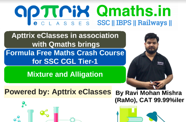 Mixture and Alligation Practice Questions PDF of SSC CGL Free Crash Course
