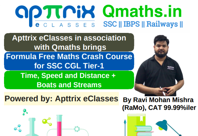 Time Speed & Distance Practice Questions PDF of SSC CGL Free Crash Course