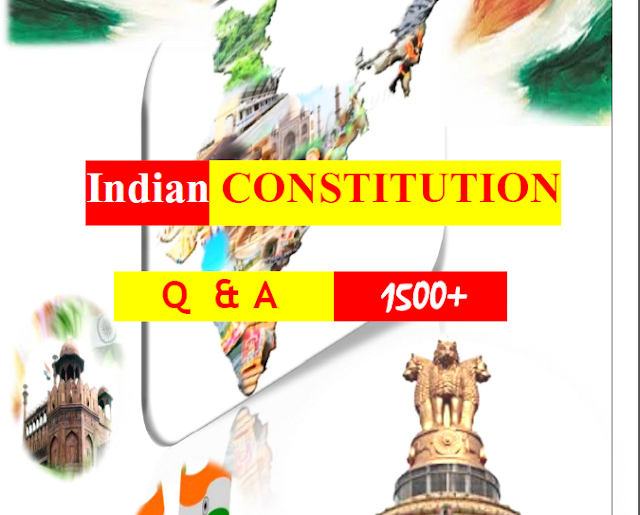 1500+ MCQs on Indian Constitution (Polity) for competitive exams Pdf Download