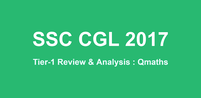 SSC CGL 2017 Tier-1 Review and Analysis (05 August 2017)
