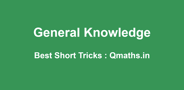 GK Short Tricks for SSC and Other Exams