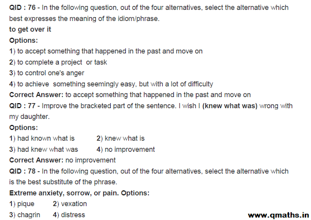 SSC CHSL 2016 Tier-1 English Questions Compilation PDF